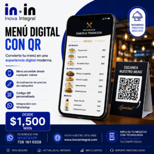 SERVICIO MENU QR