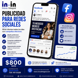 SERVICIO PUBLICIDAD REDES SOCIALES