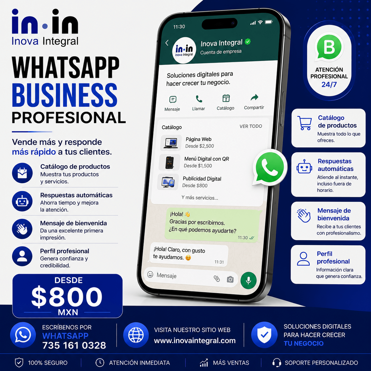 SERVICIOS WHASAPP