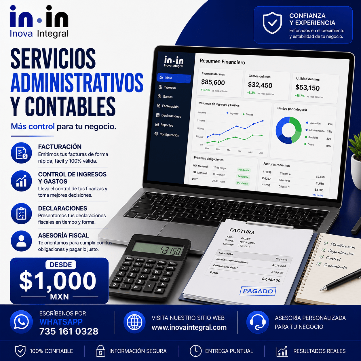 SERVICIOS ADMINISTRATIVOS Y CONTABLES