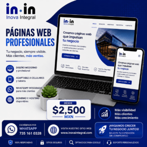 Páginas Web Profesionales para Negocios | Inova Integral